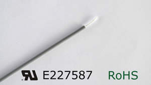 Fil et câble chauffant élastomère de silicone UL 3350