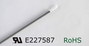 Fil et câble chauffant élastomère de silicone UL 3590